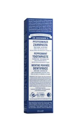 Dr Bronner Peppermint All One Toothpaste - 105ml