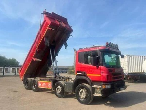 Scania P410 -SRS C-CLASS 8X4 STEEL BODIED TIPPER , JAN 26 MOT - Picture 1 of 21