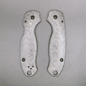 Básculas de fibra de carbono 3K para Spyderco Para 3/C223 - Ajuste de precisión Especificaciones OEM - Imagen 1 de 15