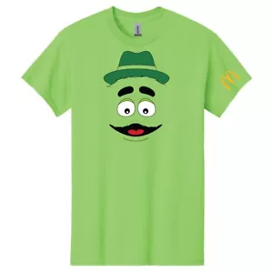 McDonald's Uncle O'Grimacey T-Shirt Face T-Shirt - L - Large Size Tee - NEW - Picture 1 of 2