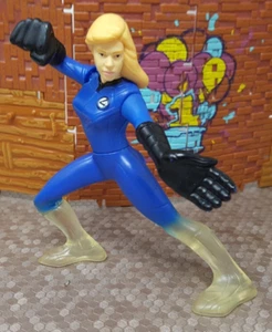 Marvel Universe burger king toy fantastic four invisible woman action figure - Picture 1 of 2