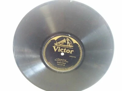 COLLECTIBLE AUDIO Record "America" Sousa "Patriotic Airs" Pryor 78 Victor 16137  - Image 1 of 2