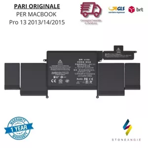 Batteria per MacBook Pro 13" A1582 Retina Early 2015 Mid 2014 Late 2013 A1502 - Foto 1 di 4