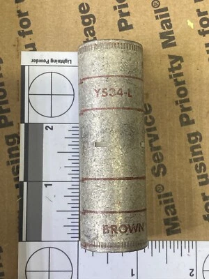 1  BURNDY Compression Splice, 1-1/16"ODx 3-3/16" lg, 13/16" ID(YS34-L ) 500MCM - Image 1 of 3