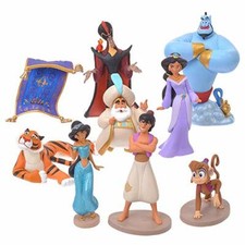 Disney Store Figure Set Aladdin 2019 Commemorative Release of Live-action Movie