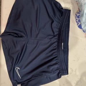 Women’s Nike Shorts Navy Size M Dri Fit - Picture 1 of 4