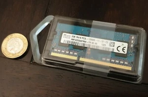 Hynix 2GB DDR3 Laptop RAM Memory - 1Rx16 PC3L 2GB DDR3-1600 SODIMM PC3L-12800S - Picture 1 of 3