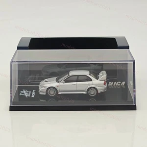 1/64 Hobby Japan Mitsubishi Lancer GSR Evolution V (CP9A)1999 Silver HJ642033AS - Picture 1 of 10