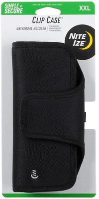 Nite Ize Clip Case Horizontal Universal Phone Holster, XXL - Black - Image 1 of 4