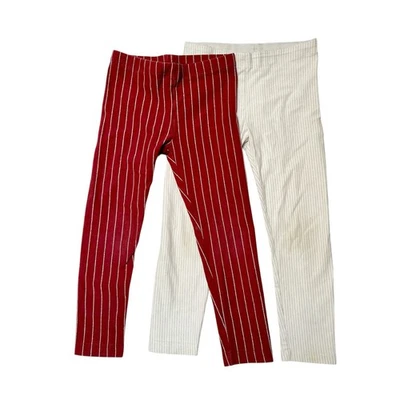 Paquete de leggings a rayas brillantes Tea Collection talla 4 Foto 1 de 4