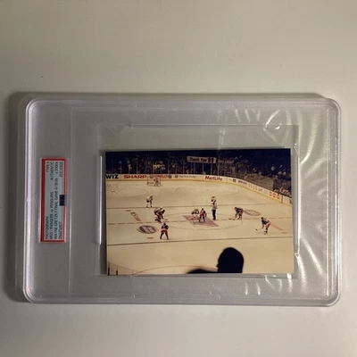 MSG-Wayne Gretzky Final Game 4/18/1999 PSA Type II Photograph-PSA Authenticated - Image 1 of 3