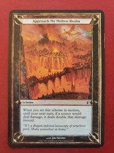 Approach My Molten Realm MtG Archenemy - Picture 1 of 3