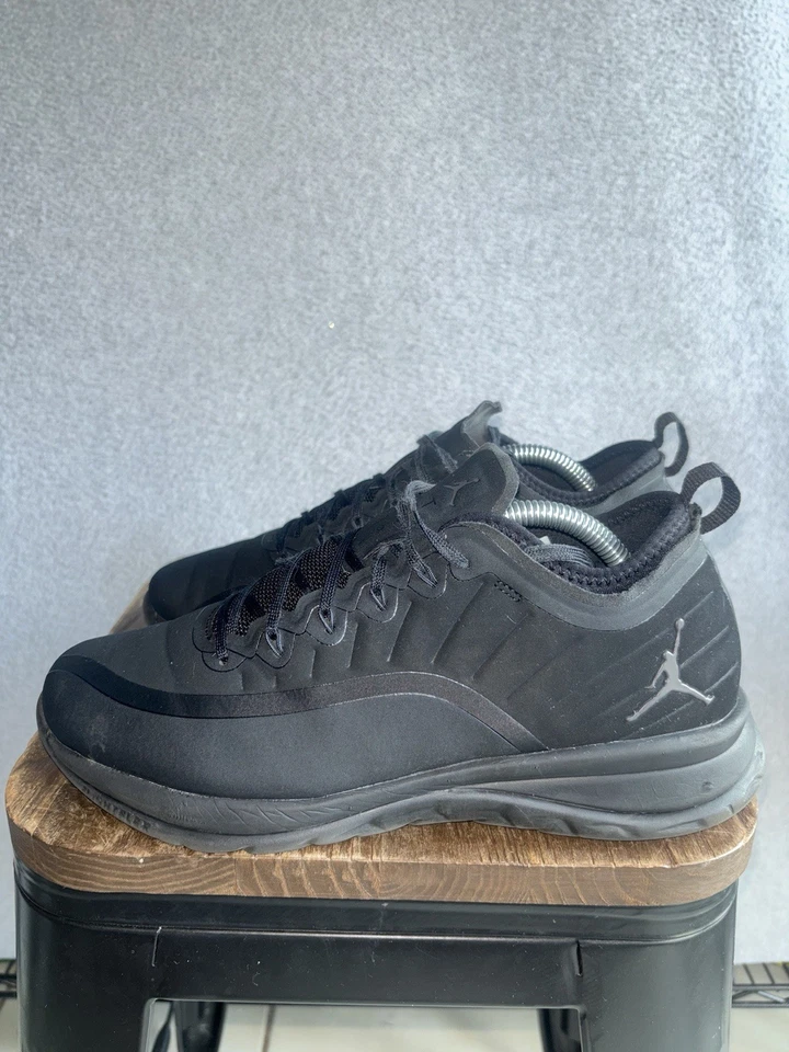Nike Air Jordan Trainer Prime XII Triple Negro Para Hombres Talla 8 Zapatos Atléticos Tenis Foto 1 de 4