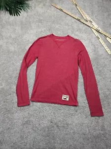 Vintage Hollister Skate Waffle Sweatshirt Mens Medium Shirt Y2K 90s Crew Thermal - Picture 1 of 7