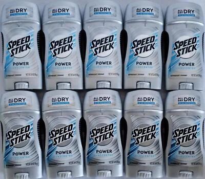 Desodorante antitranspirante Power sin perfume paquete de 10 de 3 oz Foto 1 de 2