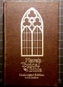 Naves Topical Bible Unabridged Edition With Index Orville J Nave Hardcover - Picture 1 of 4