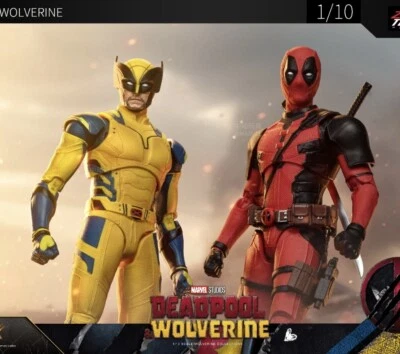 IN STOCK ZD Toy Deadpool & Wolverine Action Figure Toy Model Collection New 1:10 - Image 1 of 4