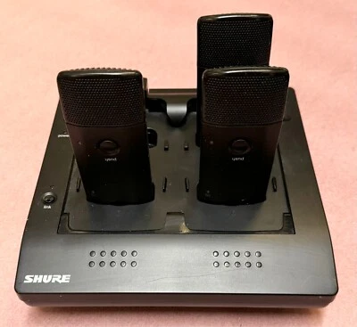 3 Shure MXW6/C-Z10 MXW6 Wireless Cardioid Boundary Transmitter & Charger MXWNCS4 - Image 1 of 4