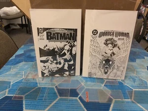 NYCC 2024 Rivenditore Esclusivo Absolute Wonder Woman/Superman Ashcan 1 Batman 2 - Foto 1 di 1