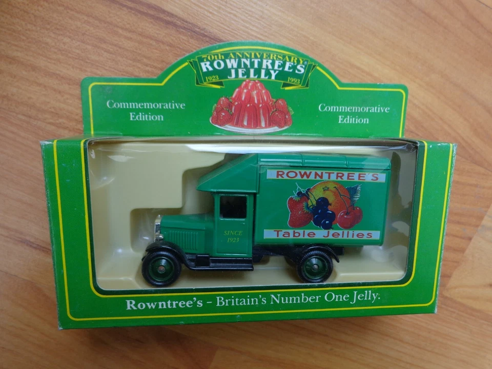 LLEDO DAYS GONE CLASSIC 1935 MORRIS PARCEL VAN 'ROWNTREES TABLE JELLIES' MODEL - Immagine 1 di 1