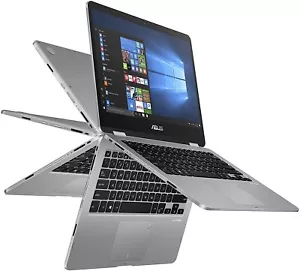 ASUS VivoBook 2 en 1 14" HD Touch N5030 4 128GB SSD FPR Gris - Imagen 1 de 5