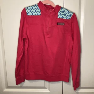 Girls Vineyard Vines 1/4 zip pullover - Picture 1 of 4