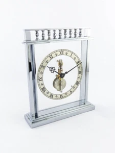 Jaeger LeCoultre 8-day inline movement table desk clock drom the 60ies - Picture 1 of 9