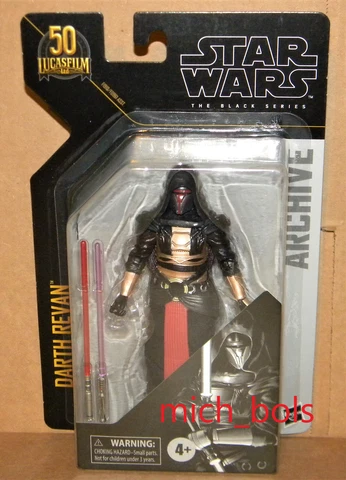 DARTH REVAN Black Series Archive 6" Figure Star Wars 2022 Old Republic Sith Cover