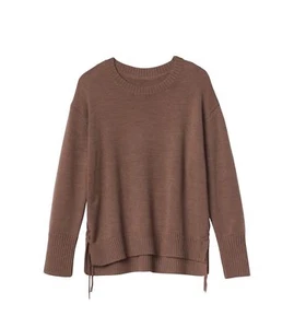 ATHLETA Merino Nopa Pullover, Neu mit Etikett, XXS, brüniert Bronze, 100% Merinowolle - Bild 1 von 4