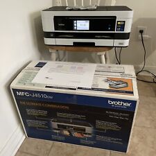 Brother MFC-J4510DW All-In-One Duplex Wireless InkJet Printer With Ink TESTED