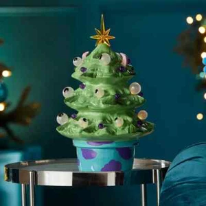 Decorazione albero di Natale con luci Pixar Holiday Monsters & Co. Disney Store - Picture 1 of 4