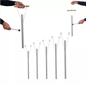 5 abgestimmte scharfe Heilrohre - lauter als Stimmgabeln für Schallheilungstherapie - Bild 1 von 1