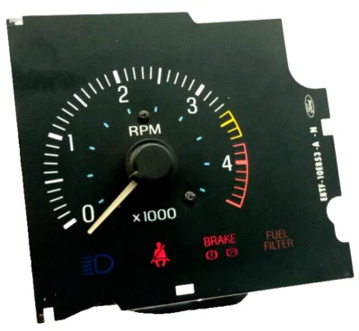 Cuadro de instrumentos velocímetro diésel Ford F250 F350 1987-1991 velocímetro OEM tacómetro Foto 1 de 4