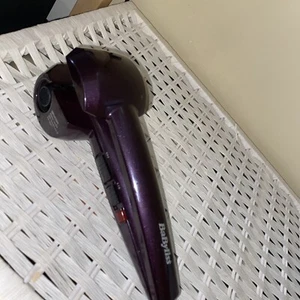 BaByliss F71b Curl Secret Automatic Hair Curler 2667U Ionic Hair Styler Purple - Picture 1 of 4