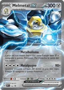 Pokemon TCG GCC Melmetal ex SVP104 Italiano EXC/NM Scarlatto e Violetto Promo - Imagen 1 de 1