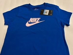 Neu Nike T-Shirt Swoosh Made in Vietnam Mädchen Größe M Kinder - Bild 1 von 10
