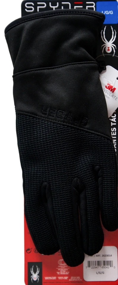 SPYDER SZ Large Core Conduct Thinsulate Touch Screen Compatible Men's Gloves