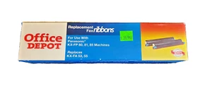 Office Depot Brand Replacement Fax Ribbons 2-pack - KX-FA 53, 55 - 980603 - Picture 1 of 3