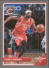 2015-16 Panini Complete Silver Houston Rockets Basketball Card #33 Corey Brewer