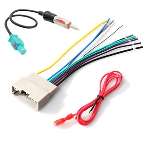 For Dodge Grand Caravan 2008-2016 Stereo Radio Wiring Harness & Antenna Adapter - Picture 1 of 6