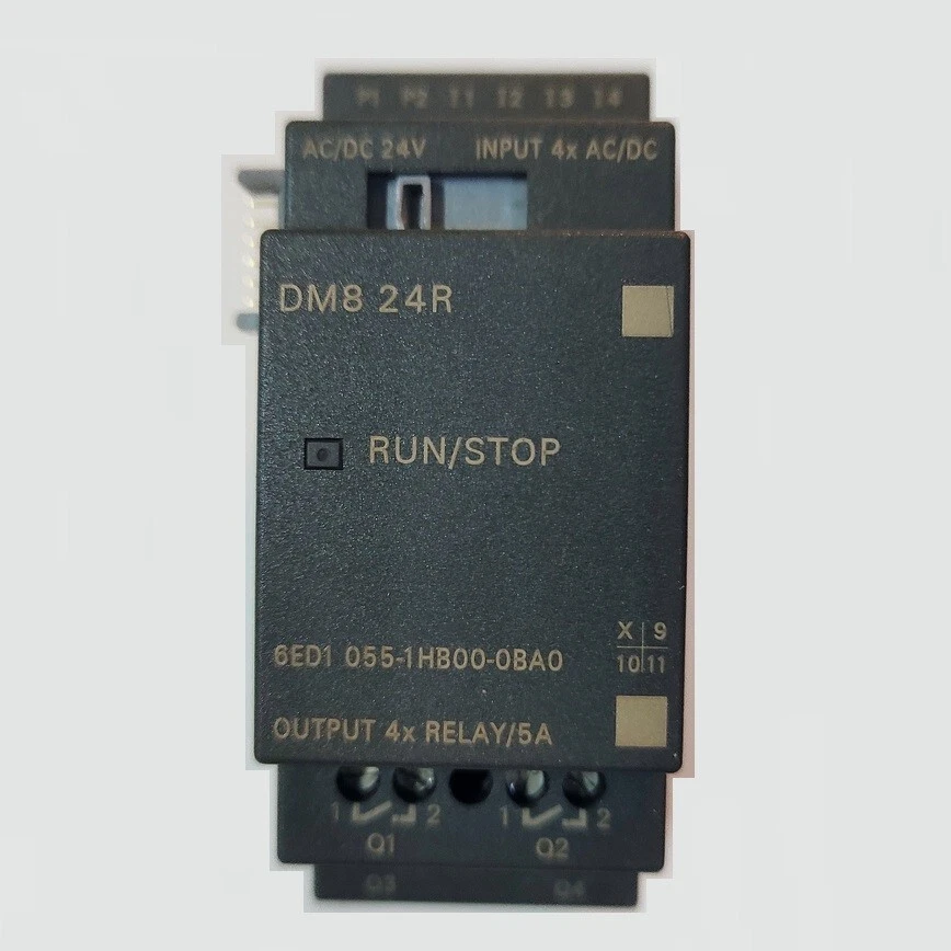 ▀▄▀▄▀  SIEMENS S7 LOGO DM8 24R – 6ED1055-1HB00-0BA0 — DM8 6ED1 055-1HB00-0BA0 - Imagen 1 de 1