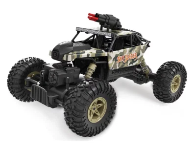 Amewi Cross Fire Rc Crawler mit Kamera + Raketenwerfer 1:18 RTR Rc Auto 22363 - Bild 1 von 4