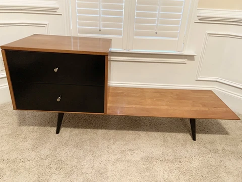 PAUL MCCOBB Planner Group Drawer Cabinet + Coffee Table /Base Mid Century Modern Cover