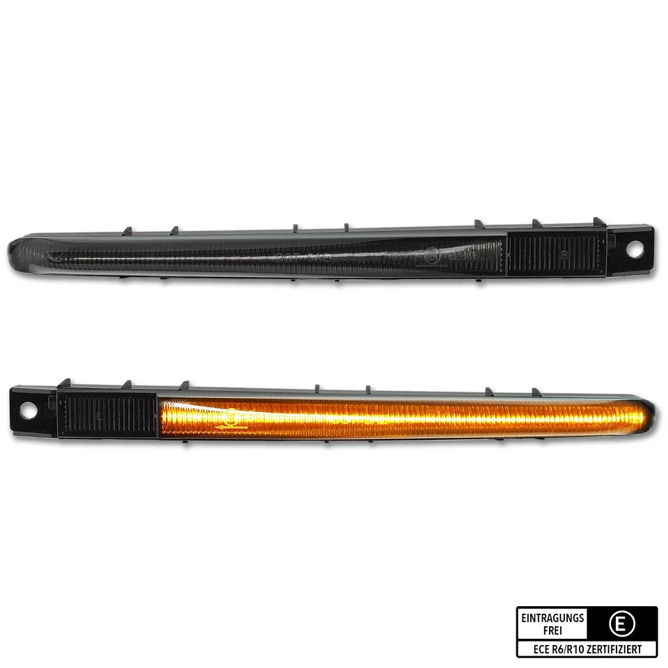 SCHWARZE LED Seitenblinker BMW M3 E90 E92 E93 Coupe Cabrio Limousine - Bild 1 von 4