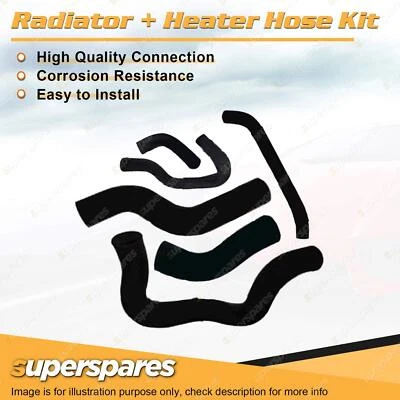 Radiator & Heater Hose Kit for Toyota Hilux RZN149R RZN169R RZN174R 2.7L - image 1 of 2