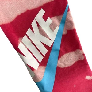 Nike Girl's Size L Pink Tie Dye Leggings - Picture 1 of 9