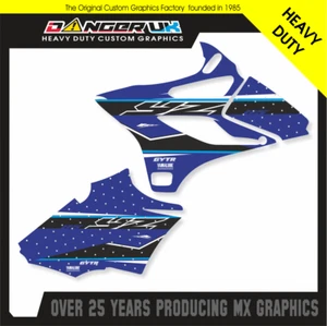 YAMAHA YZ 85 2015 - 2021 MOTOCROSS RAD SCOOP TANK GRAPHICS DECALS STICKERS - Picture 1 of 1