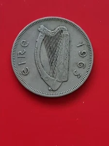 1963 Ireland 1 Florin - Foto 1 di 2