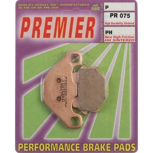 Kawasaki KL250 StockMan 2000-2022 Premier Full Sintered Rear Brake Pads - Picture 1 of 1