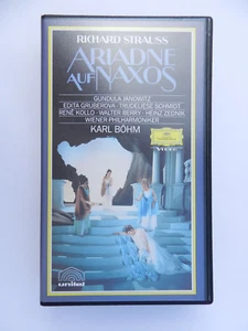 VHS Video Kassette Strauss Adriadne auf Naxos Janowitz Gruberova Schmidt Kollo - Bild 1 von 1